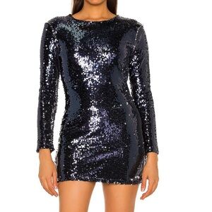 Sequin Mini Dress. Superdown cocktail dress. M